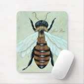 Tapis De Souris Juste abeille Mousepad (Avec souris)