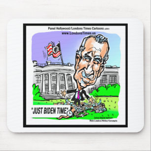 Tapis De Souris Juste Biden Drôle de T-shirts Politiques Mugs Cade