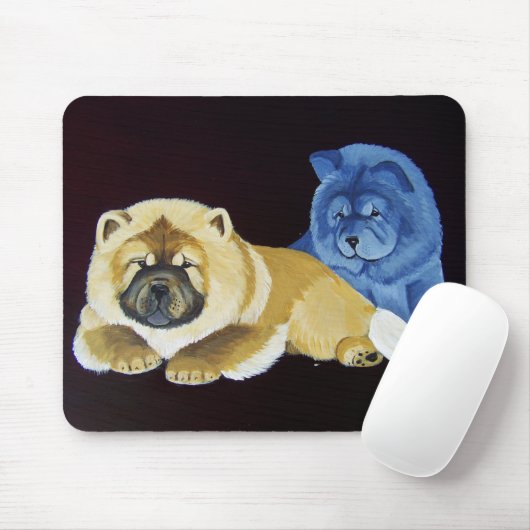 Tapis De Souris juste bleu (Avec souris)