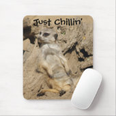 Tapis De Souris Juste Chillin' Meerkat Photo Pad (Avec souris)