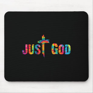 Tapis De Souris Juste Dieu Jésus Croix Motivation Inspirationnelle