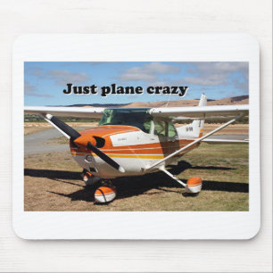 Tapis De Souris Juste fou plat : Avions de Cessna Skyhawk