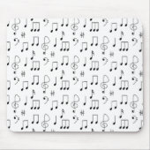 Tapis De Souris Juste Noté Blanc (Devant)