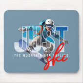 Tapis De Souris Juste Ski | (Devant)