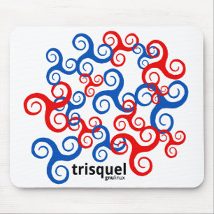 Tapis De Souris Juste-un-Groupe-De-Trisquels mousepad