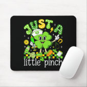 Tapis De Souris Juste un peu de trèfle Nurse Saint-Patrick (Avec souris)