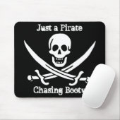 Tapis De Souris Juste un pirate chassant le butin (Avec souris)