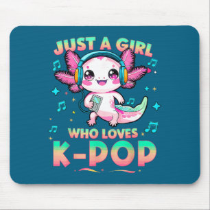 Tapis De Souris Juste Une Fille Qui Aime La Musique K-p Toddler Ax