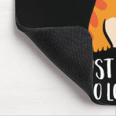 Tapis De Souris Juste une fille qui aime les chats Pullover (Coin)