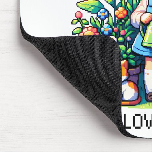 Tapis De Souris Juste une fille qui aime les Plantes (Coin)