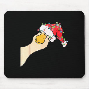 Tapis De Souris Juste une oie joyeuse drôle d'oie sainte Noël