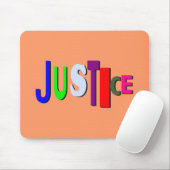 Tapis De Souris Justice dans Color Mousepad (Avec souris)