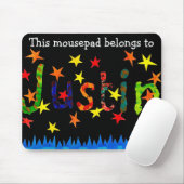 Tapis De Souris 'Justin' Mousepad (Avec souris)