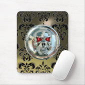 Tapis De Souris JUTEAU DE CHROME, Damas, Âge gris (Avec souris)
