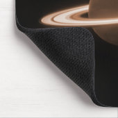 Tapis De Souris JWST James Webb télescope spatial Saturn Infraroug (Coin)
