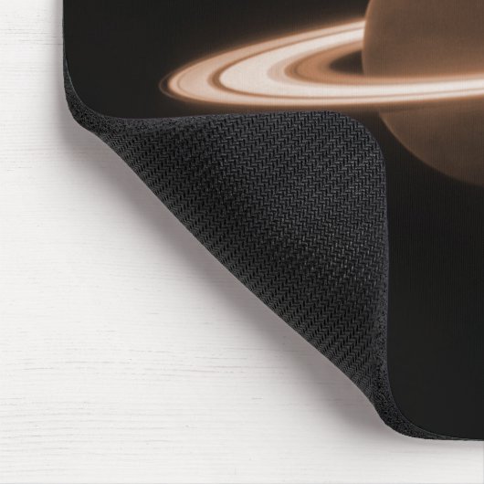 Tapis De Souris JWST James Webb télescope spatial Saturn Infraroug (Coin)