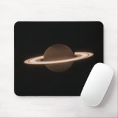 Tapis De Souris JWST James Webb télescope spatial Saturn Infraroug (Avec souris)