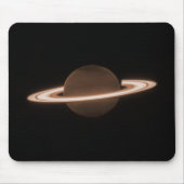 Tapis De Souris JWST James Webb télescope spatial Saturn Infraroug (Devant)