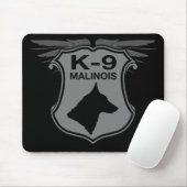 Tapis De Souris K-9 Malinois Mousepad (Avec souris)