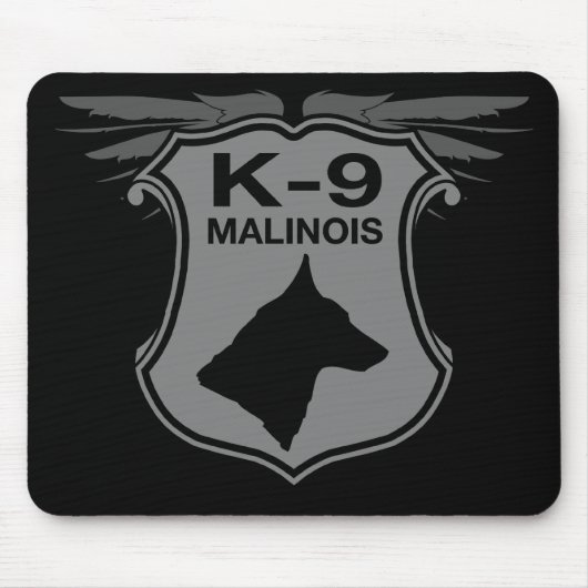 Tapis De Souris K-9 Malinois Mousepad (Devant)