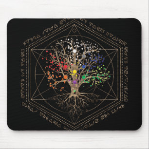 Tapis De Souris Kabbalah L'arbre de vie