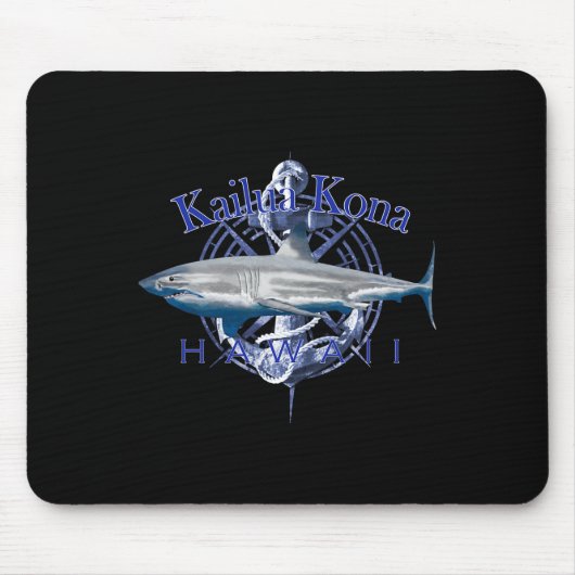 Tapis De Souris Kailua Kona Hawaii Nautical Sailing Boating  (Devant)