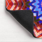 Tapis De Souris Kaleidoscope Art 12 Mousepad (Coin)