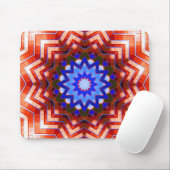 Tapis De Souris Kaleidoscope Art 12 Mousepad (Avec souris)