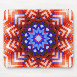 Tapis De Souris Kaleidoscope Art 12 Mousepad