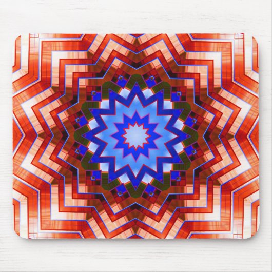 Tapis De Souris Kaleidoscope Art 12 Mousepad (Devant)