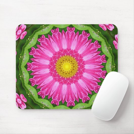 Tapis De Souris Kaleidoscope Aster (Avec souris)