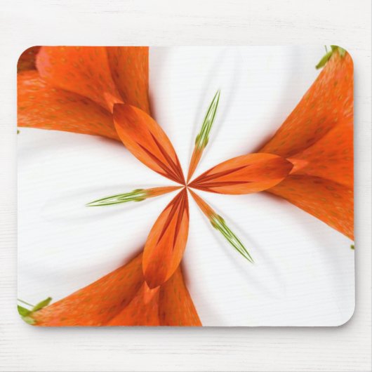 Tapis De Souris kaléidoscope de fraise mousepac (Devant)