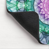 Tapis De Souris Kaléidoscope de nénuphar (Coin)