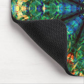 Tapis De Souris Kaleidoscope des couleurs (Coin)