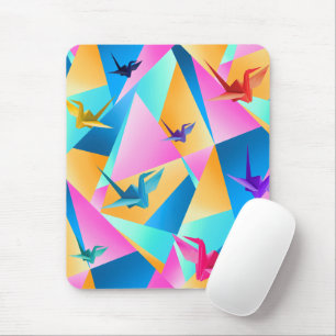 Tapis De Souris Kaleidoscope d'origami