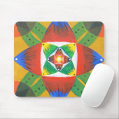 Tapis De Souris Kaléidoscope Mousepad (Avec souris)