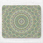 Tapis De Souris Kaleidoscope vert (Devant)