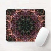 Tapis de souris kaléidoscope Web de couleur (Avec souris)