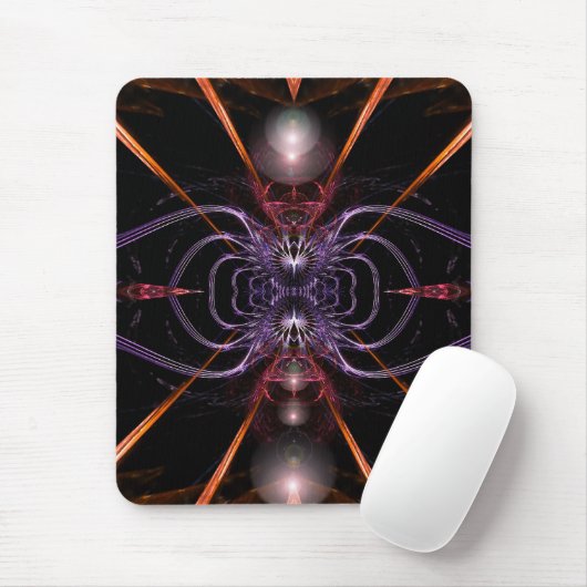 Tapis De Souris Kalyan : L'art fractal Mousepad (Avec souris)