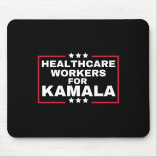 Tapis De Souris Kamala 2024 Infirmière Pour les Travailleurs de la