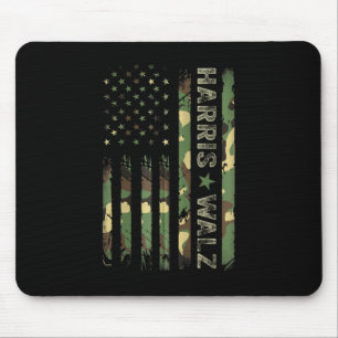 Tapis De Souris Kamala Harris 2024 Président Harris Waltz Usa Camo