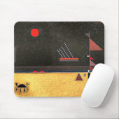Tapis De Souris Kandinsky - Brownish, art abstrait (Avec souris)