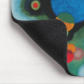 Tapis De Souris Kandinsky Deepened Impulse Abstract Oil on Canvas (Coin)
