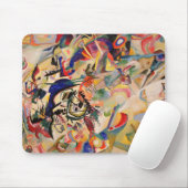 Tapis De Souris Kandinsky Moderne peinture Abstraite (Avec souris)