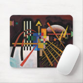 Tapis De Souris Kandinsky peinture Abstraite oeuvre classique (Avec souris)