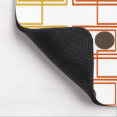 Tapis De Souris Kandinsky Rectangles avec Ovals (Coin)
