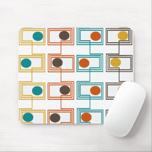 Tapis De Souris Kandinsky Rectangles avec Ovals