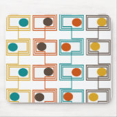 Tapis De Souris Kandinsky Rectangles avec Ovals (Devant)