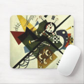 Tapis De Souris Kandinsky Sur White II (Avec souris)