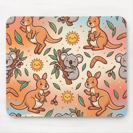Tapis de souris Kangaroo Koala Outback (Devant)